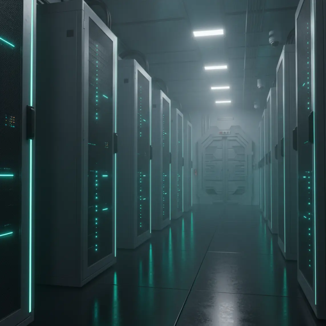Air-gapped quantum server hardware